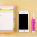 LED Light Ear Wax Removal Tool, Multi-Color Pack with Illuminated Tips, Professional Cleaning Pick Set for Safe Home Use (Green)