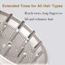 Large Diffuser Attachment Suitable for Shark FlexStyle, Upgraded Larger Shark Diffuser Nozzle for Dryer Rapid and Achieve Wavy, Curly, Coily Hair (White)