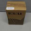 Natural Travertine Textures Tissue Box Holder Rectangle, Resin Facial Tissue Holder Cover, Decorative Bulk Tissue Paper Dispenser for Bathroom Kitchen Bedroom Living Room Office (Beige)