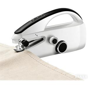 Handheld Sewing Machine,Two dear,Mini sewing machine,Easy to Use for Beginners and Fast Stitch Suitable for Clothes,Fabrics and Fast Stitch Suitable - Black