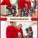 PATPAT Family Christmas Pajamas Matching Sets Holiday Christmas Pjs for Womens Kids Sleepwear including Socks (XXL)