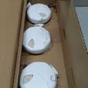 First Alert SMCO100 Battery-Operated Combination Smoke & Carbon Monoxide Alarm - 3 Pack, Manufactured Date Mar 27, 2026
