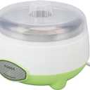 Compact Yogurt Maker Machine Stainless Steel Container for Homemade DIY Yogurt Green Stainless Steel Yogurt Maker Machine DIY Yogurt Maker Machine Compact Yogurt Maker Machine