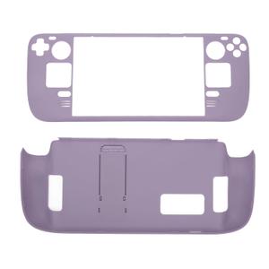 Steam Deck Case, Kickstand Case for Steam Deck Soft Cover Skin Shell Steam Deck Carrying Case Full Protective Anti Drop & Scratch Fingerprint Proof Protective Case for Steam Deck (Purple)