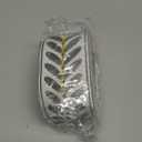 OLYCRAFT 10.9 Yards Jacquard Ribbon Trim 2.4 Inch Leaf Jacquard Polyester Ribbons Grey White Leaf Jacquards Woven Embroidery Trim for DIY Sewing Crafts Handmade Bag Belts Clothing Decoration