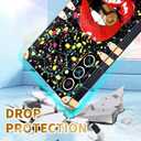 Loheckle for Samsung Galaxy S24 Plus Case for Women Girls Teens Designer Cute Cases with Ring Stand Holder and Lanyard Stylish Aesthetics Red Lips Luxury Cover for S24 Plus