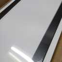 Frame Amo 12x24 Black Solid Wood Poster Frame, White Mat for 10x20 Image, Tempered Glass Front, 1.5 inch Wide, 1 inch Thick, High-End, Heavy-Duty, Gallery Grade & Acid-Free