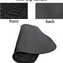 Cargo Liners Custom Fit for Jeep Wrangler JK Unlimited JKU 4 Door Sahara Rubicon 2015 2016 2017 2018 Trunk Mats Full Black Rubber All Weather with Subwoofer Heavy Duty Odorless
