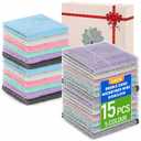 3 x Double Side Non Scratch Wire Dishcloth 15pcs-Multipurpose Wire Dishwashing Rags Wire Mesh Cleaning Cloth,Kitchen Towels and Dishcloths Sets Microfiber Cloth for Cleaning Pans Sinks & Cookware