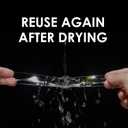 80pcs Adhesive Cable Clips 90 Strips, Finisher Wire Clamp Cord Clips Cable Management Light Clips Cable Organizer Max.1/4" Wire Hider for Cords