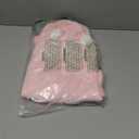 Pet Bathrobe Towel Dog Cat Drying Coat Super Absorbent Cute Dogs Bath Towel Hooded Robe Adjustable Collar & Belly Strap for XSmall to XLarge Pets (Pink, Small)