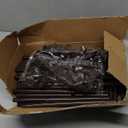 LANTEFUL Tall Shoe Rack 10-Tier Narrow Shoe Shelf Storage for 10-15 Pairs Shoe and Boot, Sturdy Shoe Storage Space Saving Corner Shoe Rack Organizer for Closet, Entryway, Living Room, Brown