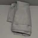 BGment Room Darkening Curtains 84 Inches Long - Grommet Thermal Insulated Drapes Window Treatment Curtains for Bedroom, 2 Panels, 42 x 84 Inch, Light Grey