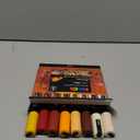Posca Markers Set, 8 Medium Paint Markers 5M  Warm Tones  Ivory, Beige, Apricot, Ochre, Bright Yellow, Ruby Red, Dark Red, Cacao Brown