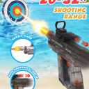 Electric Water Gun 2 Pack for Adults Kids: Light Up Automatic Squirt Guns, 26-32FT Long Range, 800CC Large Capacity, Summer Outdoor Pool Games for Ages 8-12, Beach Backyard Family Party Toy Gift