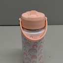 Fimibuke Kids Insulated Water Bottle, 14oz BPA FREE 18/8 Stainless Steel Travel Tumbler Double Wall Vacuum Leak Proof Kids Cup with Straw Metal Water Bottle for School Boys Girls(1 Pack, Rainbow)