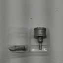 1-7/8" (48mm) Tungsten Carbide Tipped Hole Saw with 2Pcs Titanium-Plated Pilot Drill Bits for Hard Metal,Stainless Steel,Iron,Aluminum Alloy,Wood and Plastic