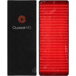 QuasarMD Medical-Grade Full Body Red Light Therapy Mat for Pain Relief | 1440 PCS High-Power 5050 LED, Max Light-Through TPU, Stable Wavelength 660nm & 850nm Near-Infrared Light for Enhance Recovery