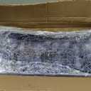 60" X 86" Plastic Vinyl Strip Door Curtain Kit with Hardware