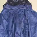 Acecharming Girls Dresses Sequin Flower Girls Party Dress Bridesmaid Ball Gown Wedding Tulle (Blue)