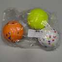 ALPI Chomp Ball - Durable Chew Toys for Dogs & Other Pets - Stimulating Dog Toys for Aggressive Chewers - Soft Dog Chews - 3-Pack, Assorted