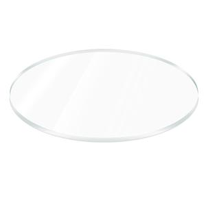 1 Pieces 1/4" Round Plexiglass Sheet, 12 Inch Diameter Clear Acrylic Circle, Round Cake Disk Acrylic Sheet, Plexiglass Table Top, Acrylic Backdrop