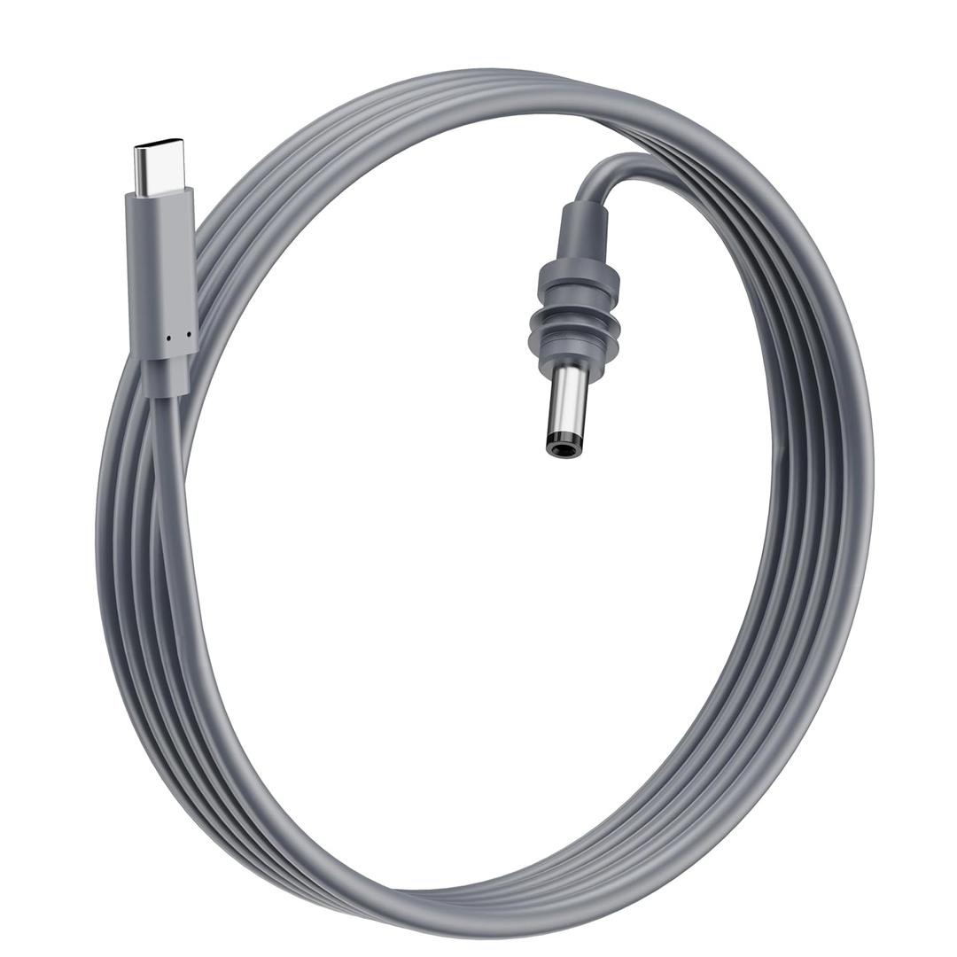 Starlink Mini USB C Cable 100W, 6.6FT/2M USB C to DC Power Cable Waterproof Outdoor for Starlink Mini Accessories, Type C to DC Power Cord Compatible with High Power Bank and PD Charger