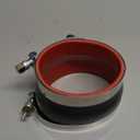 Straight Reducer Coupler Silicone Hose ID 3.5inch to 4inch 4-Ply with Stainless Steel T-Bolt Clamp for Turbo/Intercooler/Intake Piping