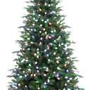 Smart Christmas Trees, App Compatible with Amazon Alexa & Google Nest Voice Control, Prelit 7.5ft Tree, 500 C7 LED Color Changing Lights