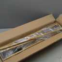 Osring 16 Inch Hairpin Table Legs with 1/2" Dia 3-Rods, Heavy Duty Metal Hairpin Furniture Leg for Coffee Table and Patio Bench, Gold Furniture Feet with Floor Protectors for Home DIY Project, 4 Pack