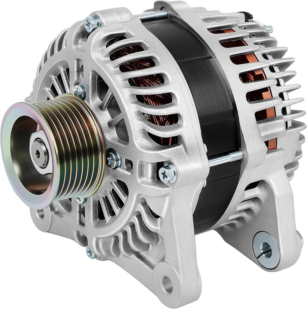 SCITOO Alternator Fits for Nissan for Versa 1.6L 2012-2018,for Nissan for Versa Note 1.6L 2014-2018,12V 110Amp CW 7-Groove 11547 A002TJ1791 A2TJ1791 23100-3BE1A
