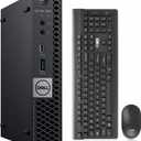 DELL Optiplex 5060 Micro Desktop Computer, Intel Core i5-8500T 2.1GHz Up to 3.5GHz, 16GB DDR4, 1TB SSD, Wireless Keyboard and Mouse, windows 11 Pro