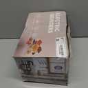 Spice Grinder Electric, Herb Nut Grinder for Kitchen, Detachable Espresso Grinders with Stainless Steel Blades, Filter and Brush, 500w Dry and Wet Grain Mill for Coffee, Rice, Bean, Seasoning (Black)