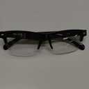 Smart Glasses for Women Men, Anti-blue Light Photochromic Lenses, Open-ear Half-frame Design, 26.1g Lightweight Music Eyeglasses, Bluetooth Sunglasses with Speakers for Travel Sports Business (YX01-Standard Smart Glasses-black)