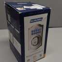 Schlage BE365 V CAM 619 Camelot Keypad Deadbolt, Electronic Keyless Entry Lock, Satin Nickel
