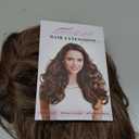 BARSDAR Brunette Clip in Hair Extensions - 20 Inch Wavy Clip in Hair Extensions for Women - 5PCs Thick Soft Synthetic Hairpieces Daily Party Halloween - Brunette