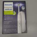 Philips Sonicare ProtectiveClean 6100 Rechargeable Electric Toothbrush, with Pressure Sensor, 3 Cleaning Modes, SmarTimer and QuadPacer, 14-Day Battery Life, Travel Case, White, Model HX6877/21