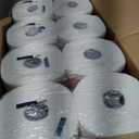 Brawny Tear-A-Square 3-Ply Paper Towels, 8 Triple Rolls = 24 Regular Rolls, Strong, Absorbent, and Durable with 3 Sheet Sizes (Quarter, Half, Full)