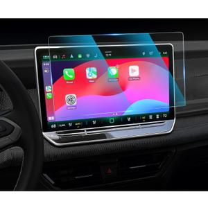 CDEFG For 2025 2026 Volkswagen Tiguan Screen Protector - 15 Inch 9H HD Tempered Glass - VW Tiguan SEL R Line Touchscreen Accessories