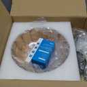 Dimmable Floor Lamps for Living Room Gold Vintage Floor Lamp with Glass Lampshape