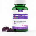 A Candi Kids Elderberry Gummies, Immune Support, Natural Berry Flavor, 60 Gummies. 02/2026