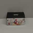 Geedel Rotary Cheese Grater, Kitchen Mandoline Vegetable Slicer with 3 Interchangeable Blades, Easy to Clean Grater for Fruit, Vegetables, Nuts (Red)