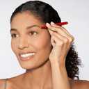 Tweezerman Stainless Steel Point Tweezer - Eyebrow Precision Tweezers, Facial and Ingrown Hair Removal (Signature Red)