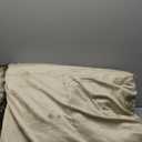 Luxury Plush Faux Fur Blanket King Size, Long Pile Brown with Black Tipped Throws, Oversized Super Warm, Fuzzy, Elegant, Fluffy Decoration Throw Blanket for Sofa, Armchair, Couch and Bed, 104"x90"