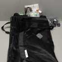 Privacy Garage Door Screen Blackout for 2 Car Garage-16x7FT Magnetic Garage Screen, 9.6LB Heavy Duty Thicker 265g/ Mesh, Hands Free, Magnetic Privacy Garage Screen Door(Black, 16 * 7FT)