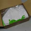 3 PCS Easter Eggs Hunt Basket for Kids Canvas Bunny Basket Egg Bags Rabbit Fluffy Tails Party Celebrate Decoration Gift Toys Carry Bucket Tote