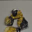 RUBFAC 140pcs Black and Gold Balloons, Black Metallic Gold Confetti Star Latex Balloons 5 10 12 18 Inch for 2026 New Year Graduation Birthday Retirement Wedding Anniversary Party Decorations