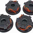 Dual Trimmer Line 0.095" 18ft Compatible with MTD 180120, Cub Cadet CS202, Craftsman, Troybilt, Ryobi & Most Small Bump Heads