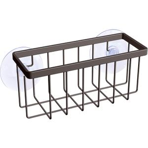 Kitchen Sponge Holder,Sponge Holder for Kitchen Sink Scution,Sink Caddy (Bronze)