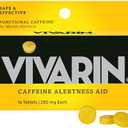 Vivarin, Caffeine Pills, 200mg Caffeine per Dose, Safely and Effectively Helps You Stay Awake, No Sugar, Calories or Hidden Ingredients, Energy Supplement, 16 Tablets 2 Pack